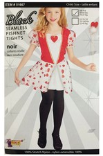 Brand New Child Fishnet Tights Costume Accessory Black