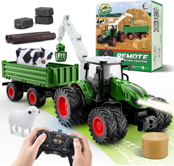 Ferngesteuerter Traktor Ferngesteuert, 2.4Ghz Rc Traktor Spielzeug, 1:16 Traktor-image