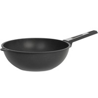 Skk Guss Wokpfanne 28 Cm Induktion Antihaft Asia Stielwok Aluguss Glatter Boden