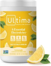 Ultima Replenisher Daily Electrolyte Powder Drink Mix, 90-Serving Canister Z