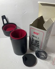 Vintage Coastar Model C Snap Vinyl Lens Case - Double Cushion Interior Design