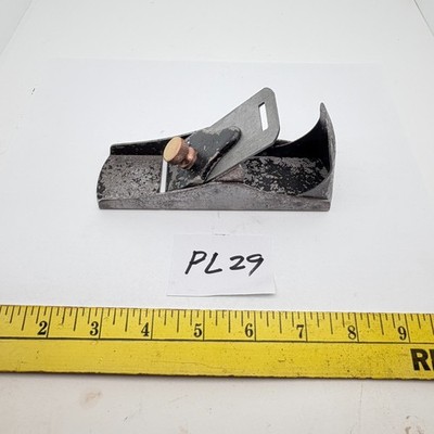 Vintage Small Plane Woodworking Tool - Unbranded - Light Sharp Blade!