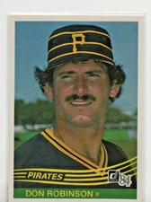 1984 Donruss MLB Baseball #532 Don Robinson Pittsburgh Pirates