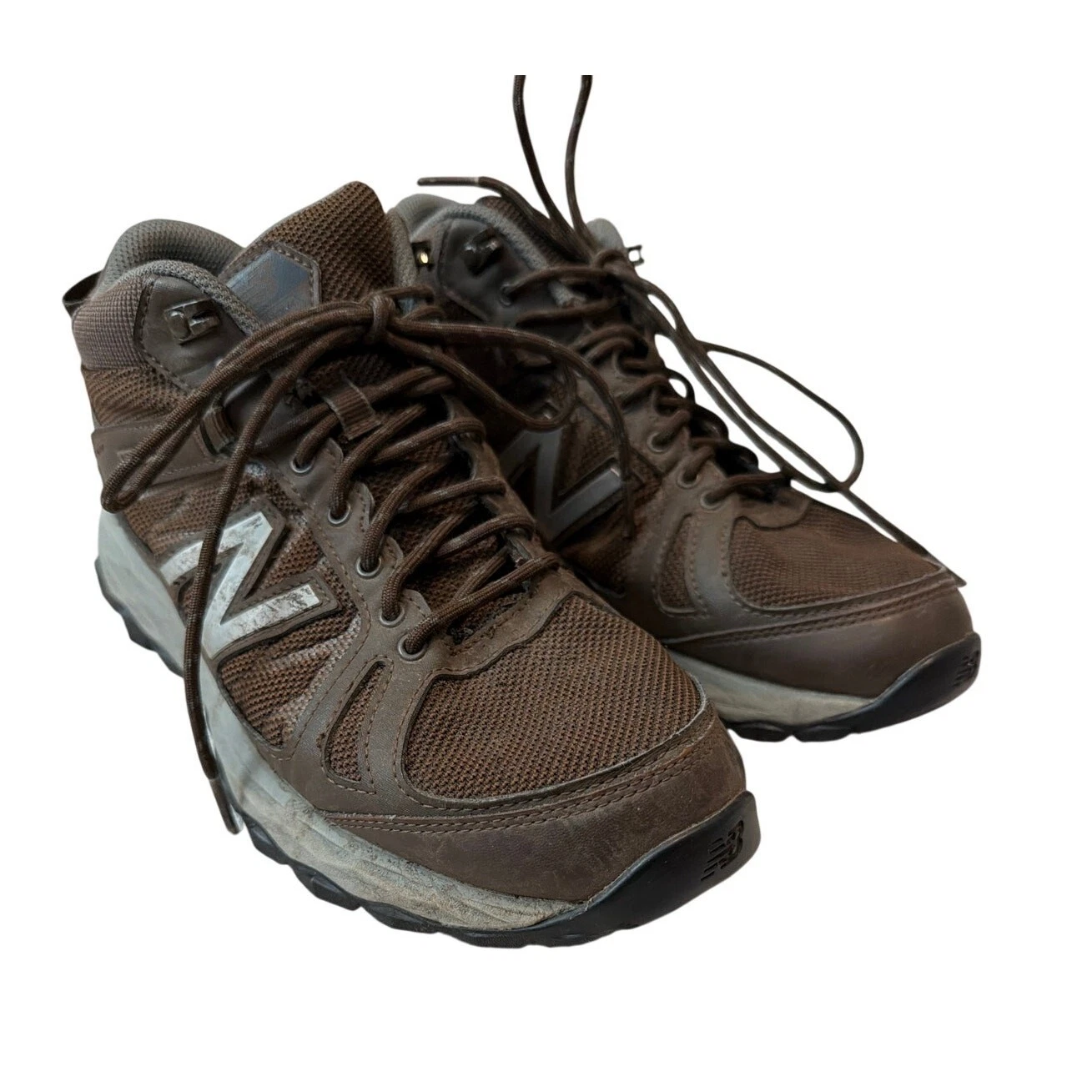 New Balance 1450 Waterproof Trail Walking Boots Mens Size 9 Chocolate Brown