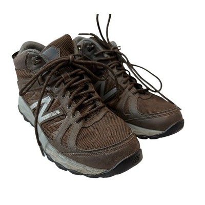 New Balance 1450 Waterproof Trail Walking Boots Mens Size 9 Chocolate Brown
