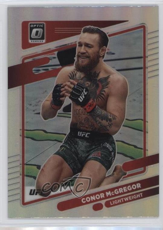 2022 Panini Donruss Optic UFC Holo Prizm Conor McGregor #75 19b1