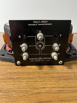 General Electric Volt-Pac Large High Amperage Variable Transformer, As Is