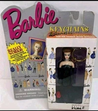 BARBIE KEYCHAIN NEW IN BOX DOLL 1995 BASIC FUN MATTEL SOLO SPOTLIGHT Vintage New