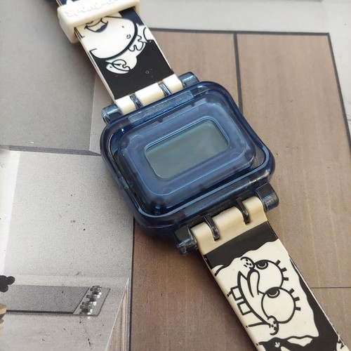 Orologio Vintage 2004 Viacom Spongebob & Friends Reversibile Non Testato - Foto 6 di 8