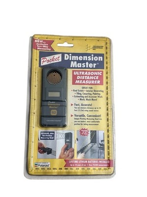 Calculated Industries Pocket Dimension Master Ultrasonic Distance Measurer 