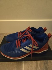 Adidas Men s Trainer/Athletic Sneakers, Red/W...