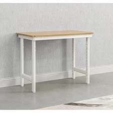 EVEREST WORK TABLE H STEEL CLOUD FREESTANDING UTILITY STORAGE CABINET - WHITE