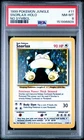 Pokémon TCG 1999 Jungle Snorlax 11/64 Holo Rare No Symbol PSA 8 English WOTC