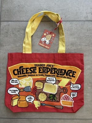   Trader Joe s Tote Bag   Sonderedition mit Käse-Motiven NEU