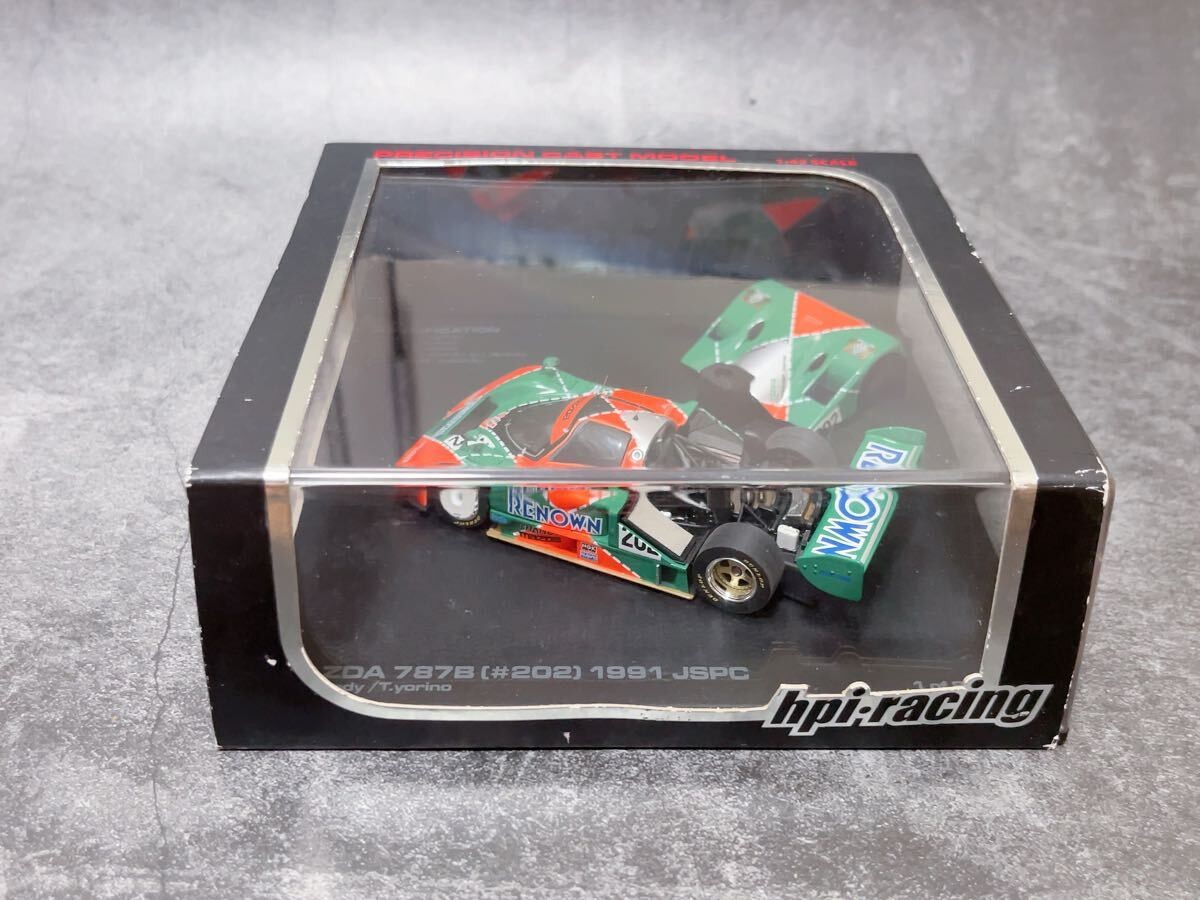 1/43 HPI 8039 マツダ 787B JSPC 1991 #202 Hpi 1/43 Mazda 787B 1991 Jspc 202 8039 Racing Mini Car | eBay