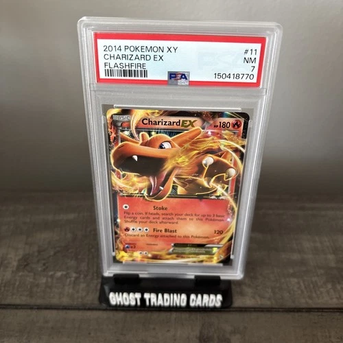 2014 Pokémon XY Charizard EX Flashfire #11/106 PSA 7