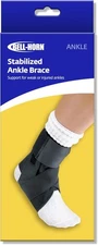 DJO Bell-Horn Stabilized Ankle Brace Black Small