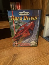 Sega Genesis Hard Drivin Game Complete