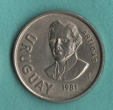 1981 Uruguay 10 Nuevos Pesos - AU
