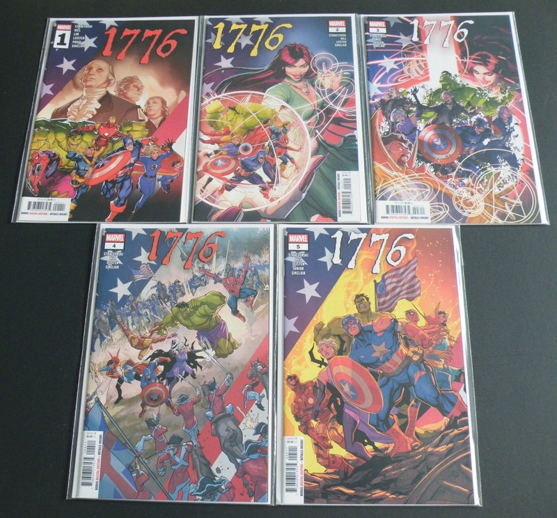 1776 # 1 - 5 (Marvel Comics) Set 1st Print Near Mint