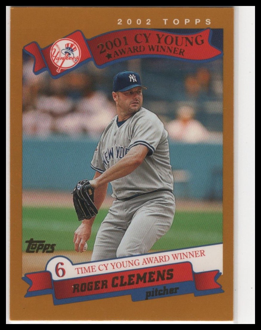 2002 Topps #714 Roger Clemens Topps Limited