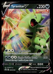 Tyranitar V SWSH109 Sword & Shield Promo Holo