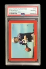 2006 topps turkey red #131 tom brady; red SSP checklist variation PSA 10  GEM MT