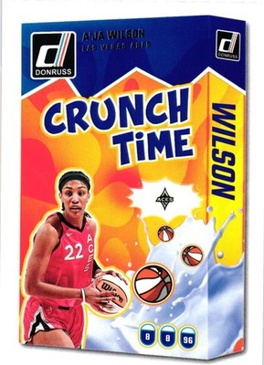 2025 Donruss WNBA #12 A'ja Wilson Crunch Time Press Proof