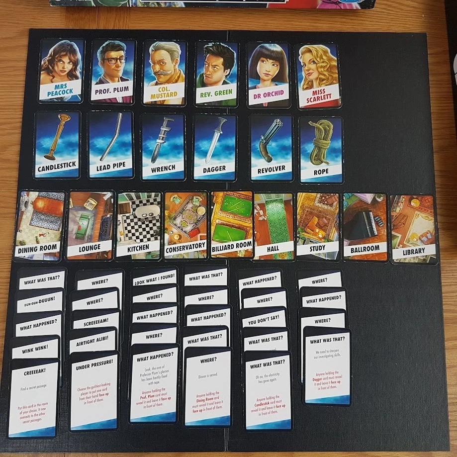 CLUEDO Board Game - Classic Murder Mystery Detective - COMPLETE - Hasbro 2015 - Image 2 of 4