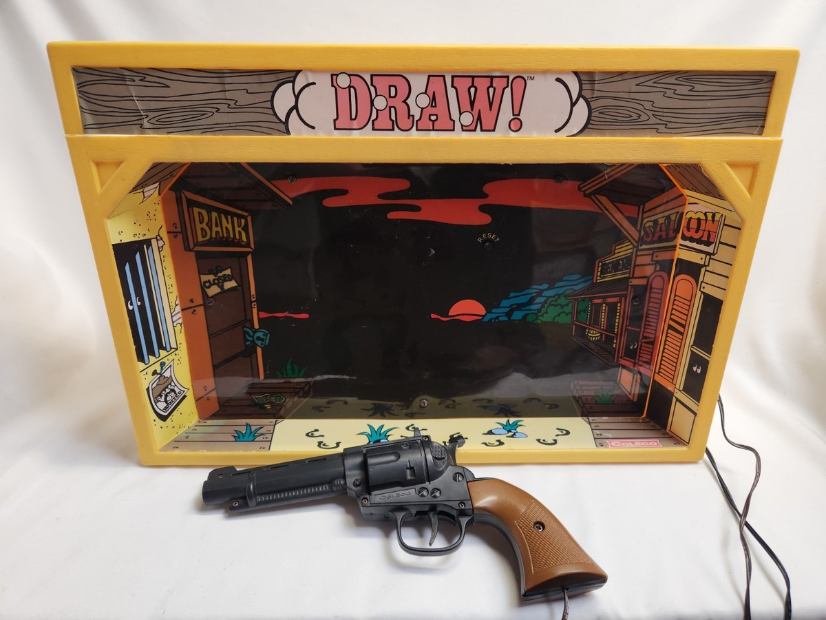 フランケンシュタインゲーム　COLECO GAMES　デッドストック品 VTG 1978 Coleco DRAW Electronic Challenge Game Cowboy Western