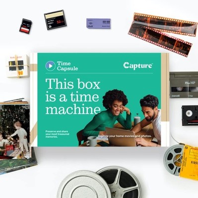 Digitization Shipping Kit   Service to Transfer 5 Items of Analog Media to Di...