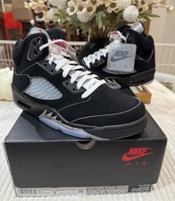 Nike Air Jordan 5 Retro OG  Black Metallic  Reimagined - Size 9M  HF3975-001 