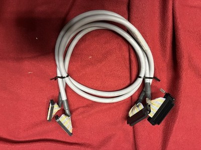 Lot of 2 used    OMRON XW2Z-100B PLC Programming Cable  USA seller
