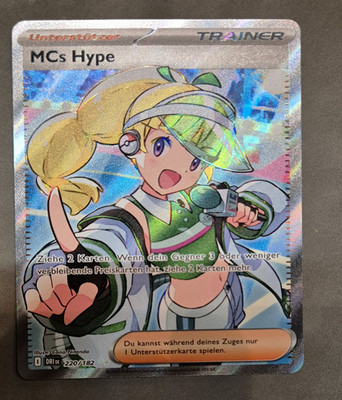 Pokemon TCG MCs Hype 220/182 Ewige Rivalen Dri Deutsch Holo Full Art Near Mint