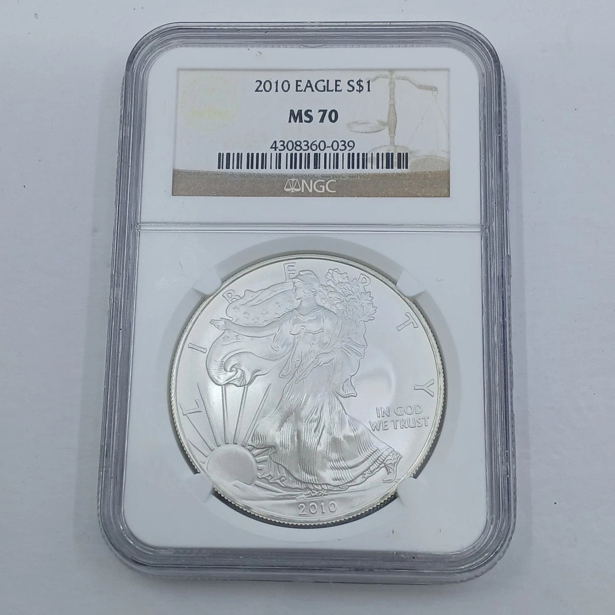 American Eagle MS 70 Graded 2010 Silver Bullion Coins for sale | eBay