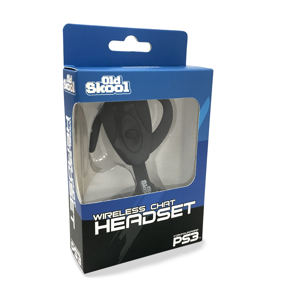 PS3 Wireless Chat Headset Old Skool