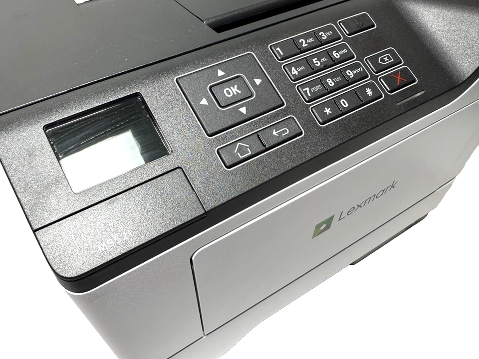 Lexmark MS521dn Black and White Laser Printer Low Pages & New Supplies 4600-630 - Image 2 of 4