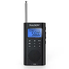 Raddy RF886 Shortwave Radio | AM/FM/SW/VHF/WB | Bluetooth Connection
