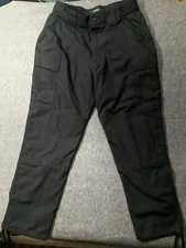 5.11 Tactical Black Ripstop Cargo Pants Mens 32 X 33 Utility Work