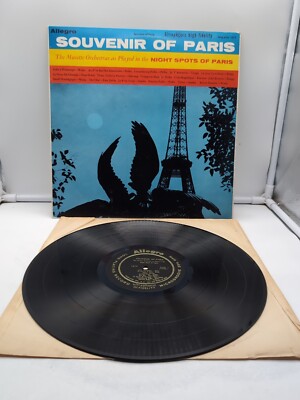 The Musette Orchestra Souvenir Of Paris Vinyl Record 1956 | eBay