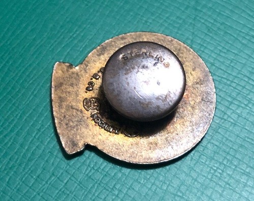 VTG Original WWII Harbor Boat E Production PT Sterling Screw back Badge US Navy - Picture 6 of 7