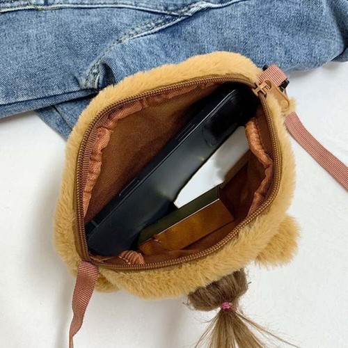 Polyester Capybara Shoulder Bag Cartoon Handbag Cute Crossbody Bag Gift - Picture 7 of 14