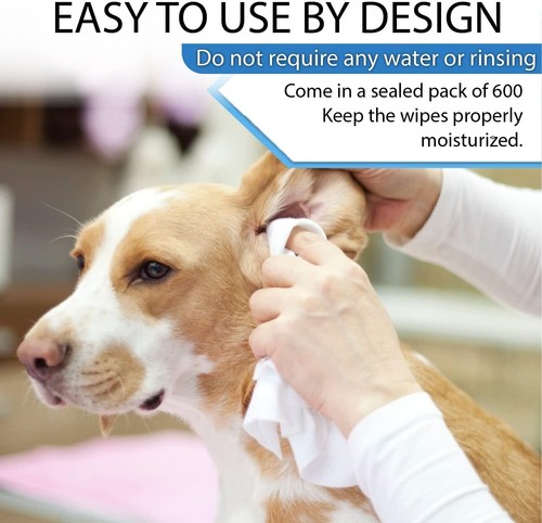 Multipurpose Pet Wipes – 600 Count for Cats & Dogs' Daily Freshening Needs - Picture 8 of 9