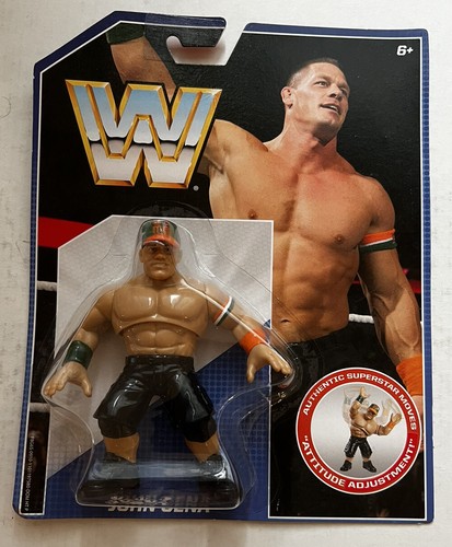 WWF WWE John Cena Retro Series 1 Wrestling 2016 Ac...