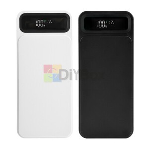 DC5/6/7/8/9/10/11/12V Kit de cas de banque d'alimentation mobile réglable 8x18650 Boîte à piles