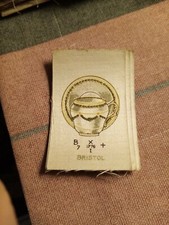 OLD POTTERY & PORCELAIN issued 1914 R J LEA SHORT Silk card Bristol a 