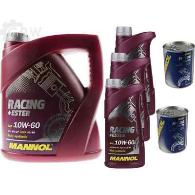 7L Motoröl MANNOL Racing+Ester 10W-60 2x MANNOL Motor Doctor ADDITIV