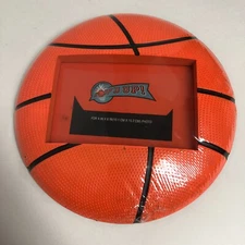 Picture Frame Basketball Textured Wallmount or Standing (4" x 6" pic) Sport Kids
