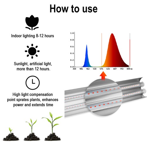 50W Full Spectrum Plant LED UV Grow Light Veg Lamp For Indoor Hydroponic Plant - Picture 12 of 27