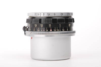 Ex+ Nikon Nippon kogaku W-Nikkor 35mm f/1.8 S Mount RF SP S2 w